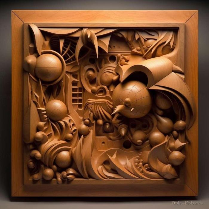 نموذج ثلاثي الأبعاد لآلة CNC 3D Art 